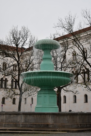 Painted fountain